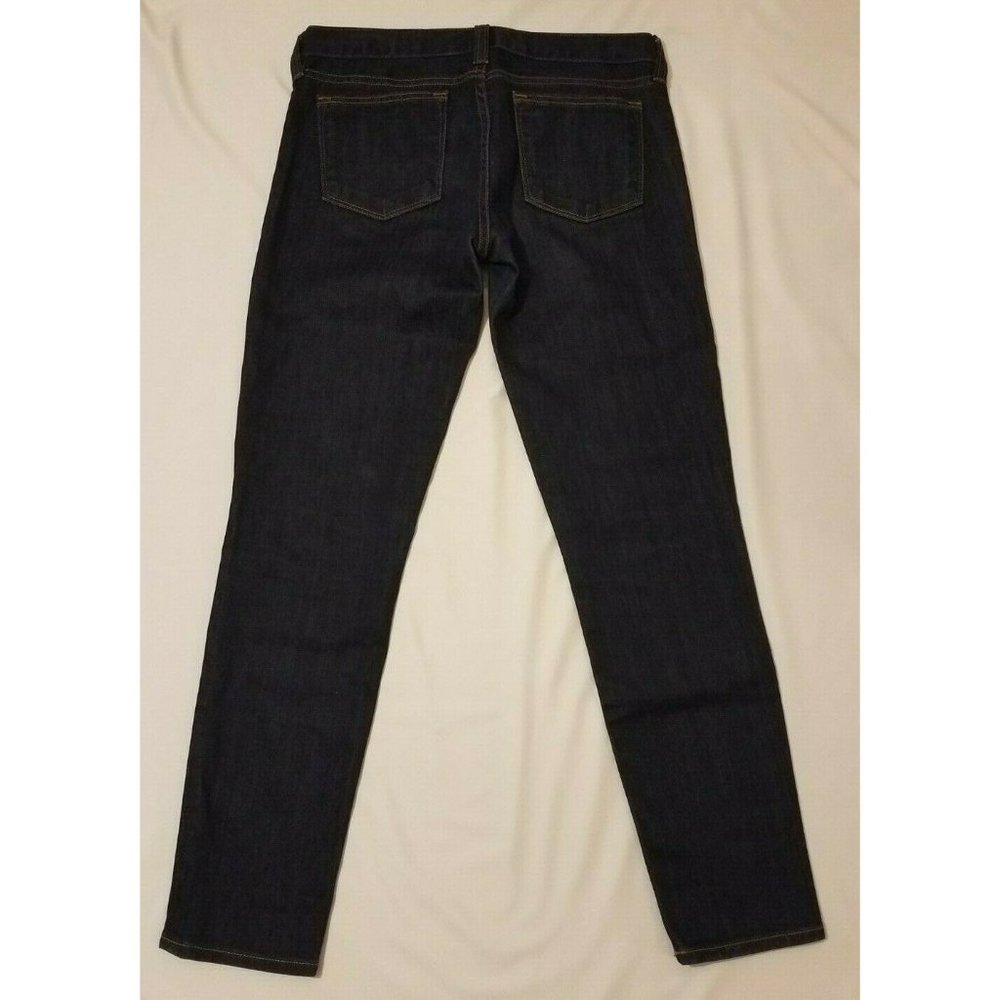 J. Crew Women's Sz. 26 Ankle Toothpick Jeans Dark Wash 27 in. Inseam - Picture 5 of 5
